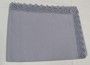 nappe carr� dentelle unis bleu