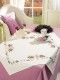 Nappe carr� �cru du livre 106