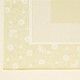 serviette de table jaune du livre n�110