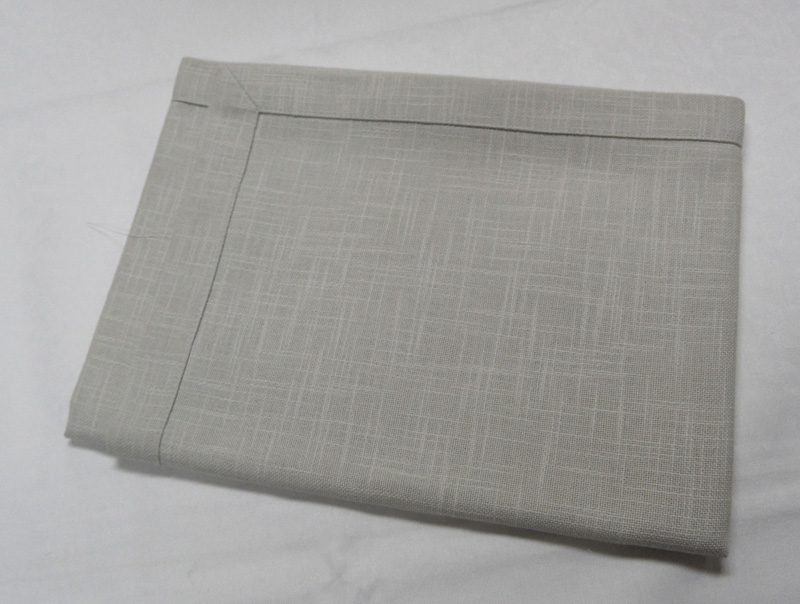 nappe carré salzburg gris clair 10 fils/cm