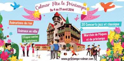 Colmar fête le printemps ! Colmar fête le printemps !