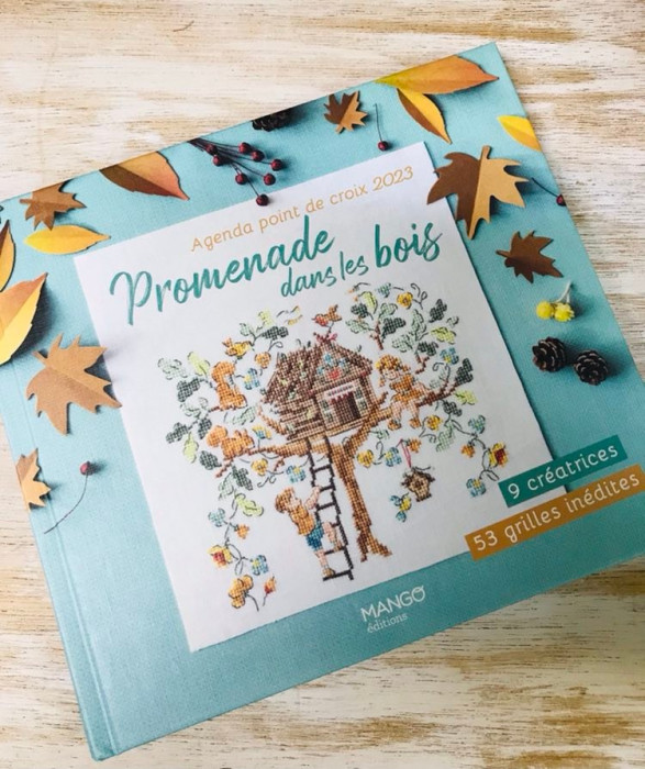 Agenda 2023 - Livre DMC - Broderie Alsacienne
