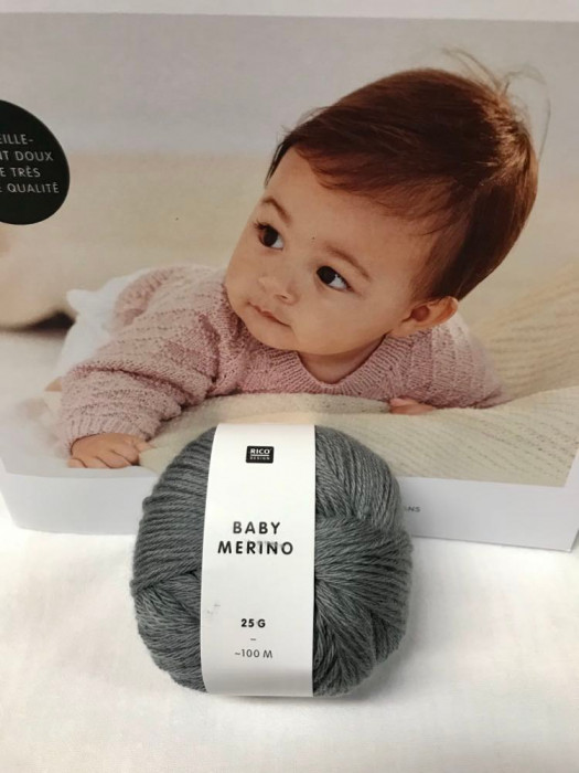 Baby merino col:004 Gris Baby merino col:004 Gris