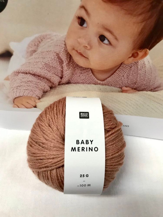 Baby merino col:008 Poudre