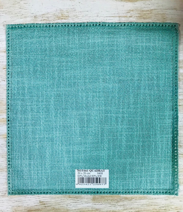 Carré à crocheter vert