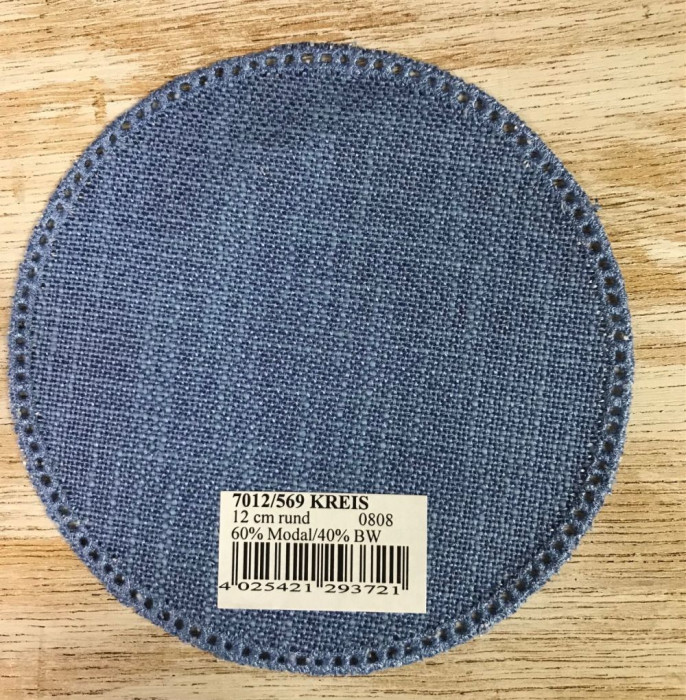 Cercle 7012 bleu 12 cm de diamètre