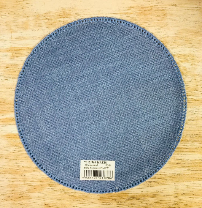 Cercle 7012 bleu 20 cm de diamètre