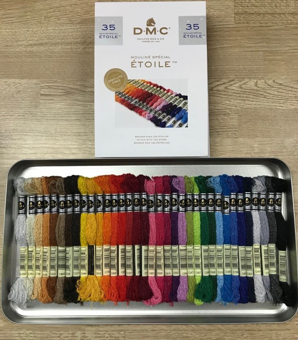 Coffret 35 mouliné spécial Etoile DMC Coffret 35 mouliné spécial Etoile DMC