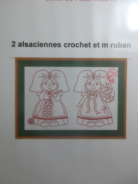 diagramme 2 alsaciennes crochet et M ruban diagramme 2 alsaciennes crochet et M ruban