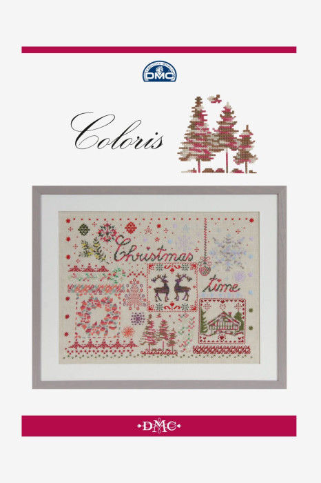 Diagramme Coloris DMC 277 Christmas