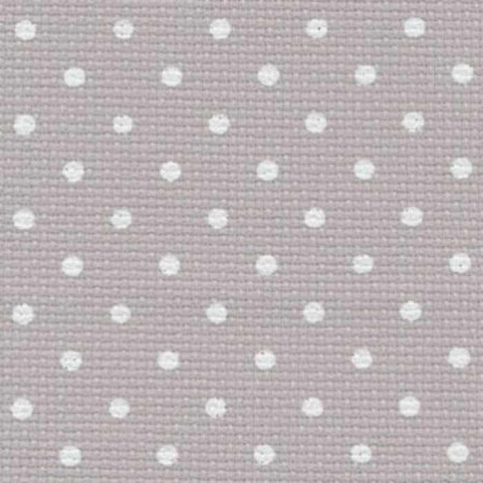 Fein-Aïda gris/pois blanc 7pts