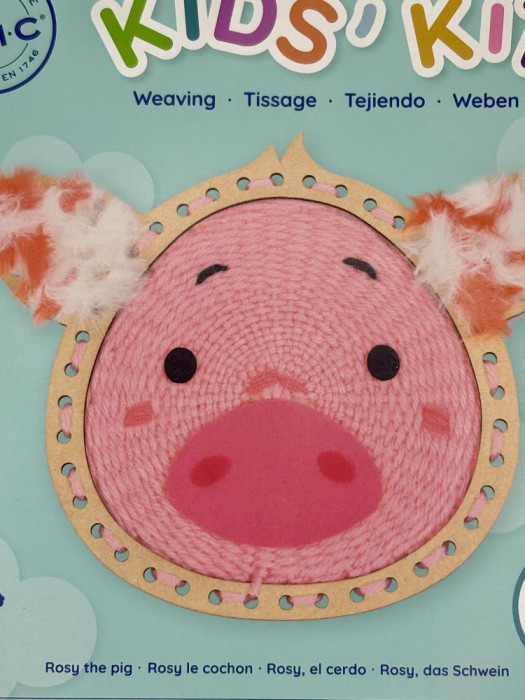 Kids'Kit Rosy le cochon (Tissage)