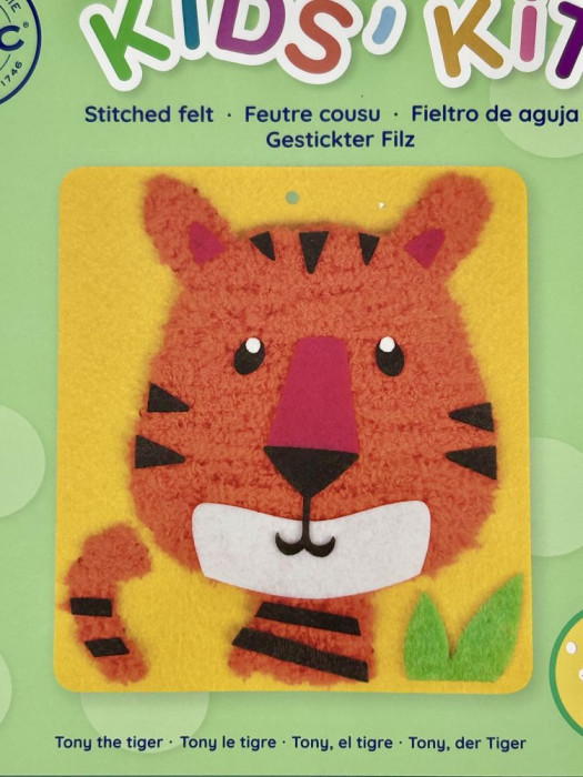 Kids'Kit Tony le tigre (Feutre cousu)