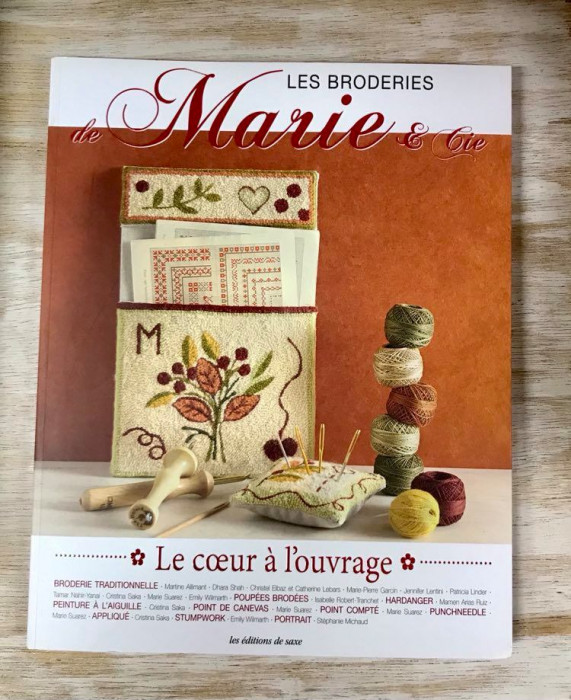 Les broderies de Marie & Cie Le coeur ? l'ouvrage