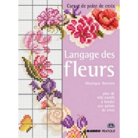 livre point de croix Fleurs