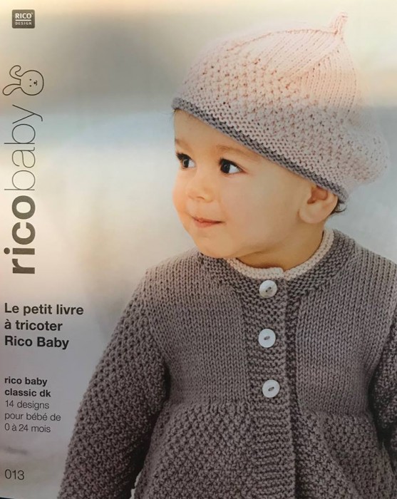 Livre Rico tricot enfant de 0 mois à 24 mois