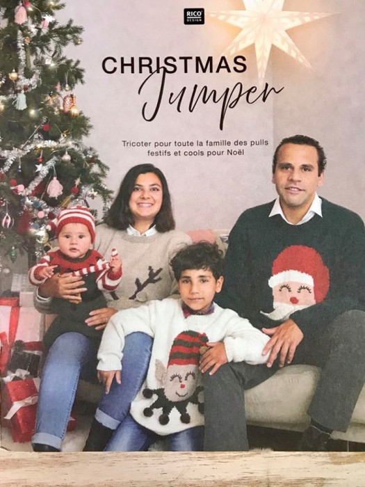 livre tricot Christmas pour toute la famille
