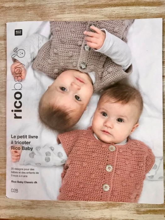 Livre tricot ricobaby 0 mois à 4 ans