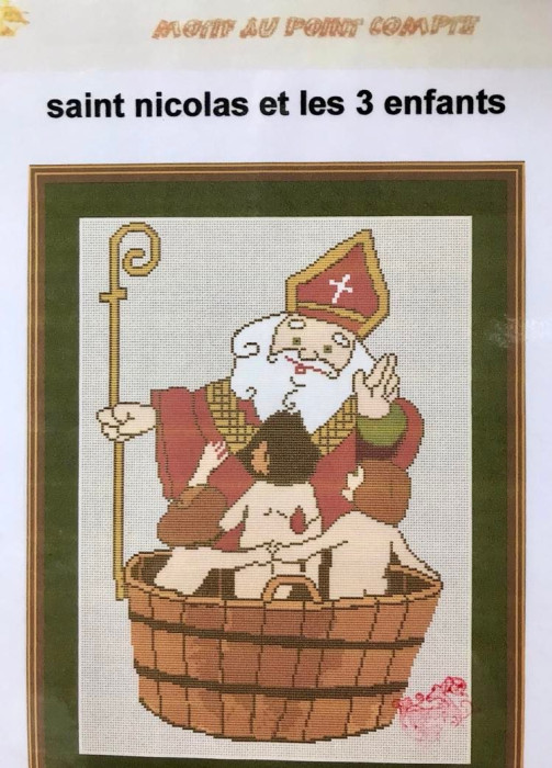 St Nicolas et les 3 enfants