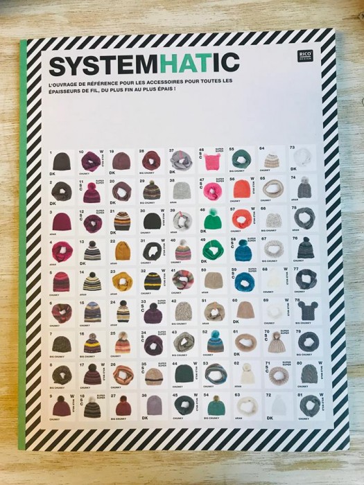 Systemhatic accessoires bonnets & snood 83 modèles