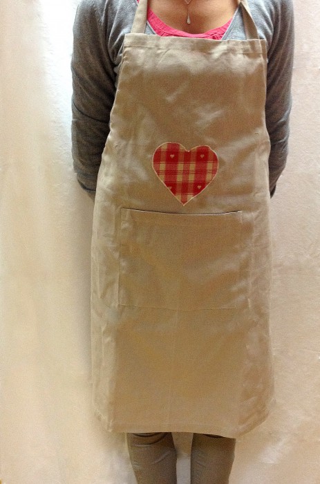 Tablier Cuisine avec coeur