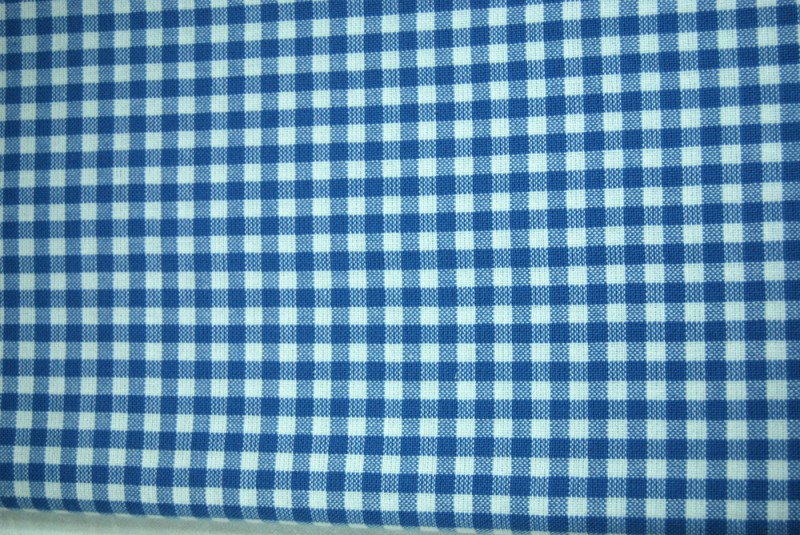 tissu à broder à carreaux bleu / blanc tissu à broder à carreaux bleu / blanc